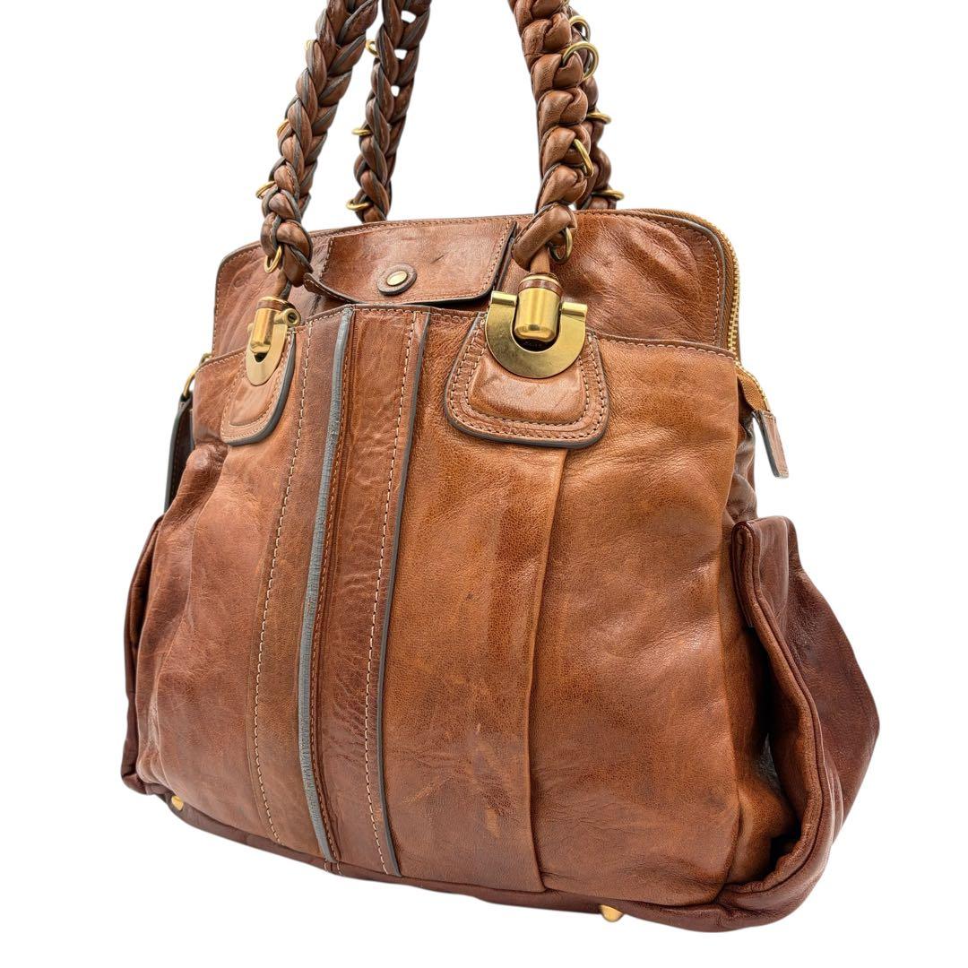 バッグ Chloe Archive Eloise Shoulder Bag 00s Chloe Eloise Vintage Shoulder Bag Brown Leather Stylish Auth | eBay