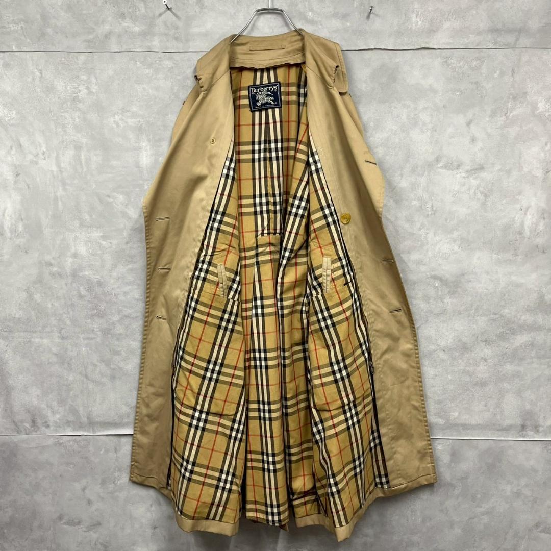 ジャケット・アウター 90's deadstock Burberry's trench coat 90s Burberry Vintage Trench Coat Made in England With Liner Men